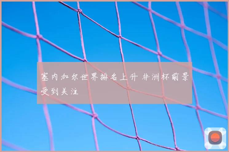 塞内加尔世界排名上升 非洲杯前景受到关注